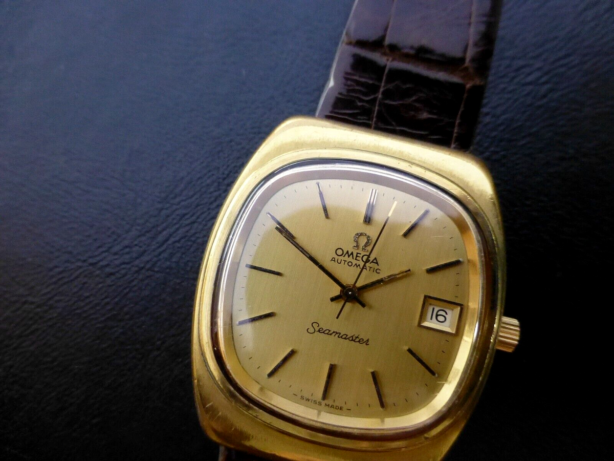Vintage Omega Watches Omega Seamaster 1980s Wrist Vintage Omega