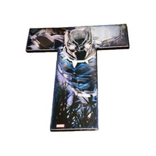 Marvel Avengers 3D Superhero Initial "T" Letter Wall Decor 10" NEW Reflective