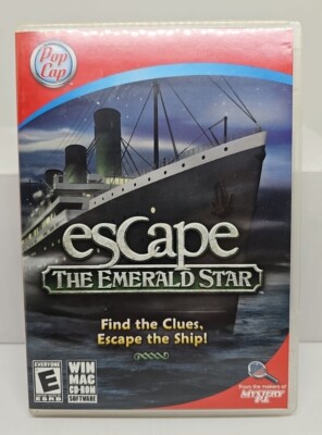 Escape: The Emerald Star - Hidden Object Puzzle Windows PC CD-ROM Computer Game