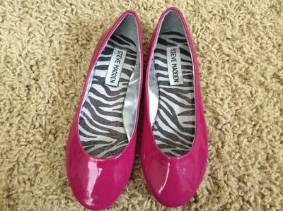 steve madden patent leather flats