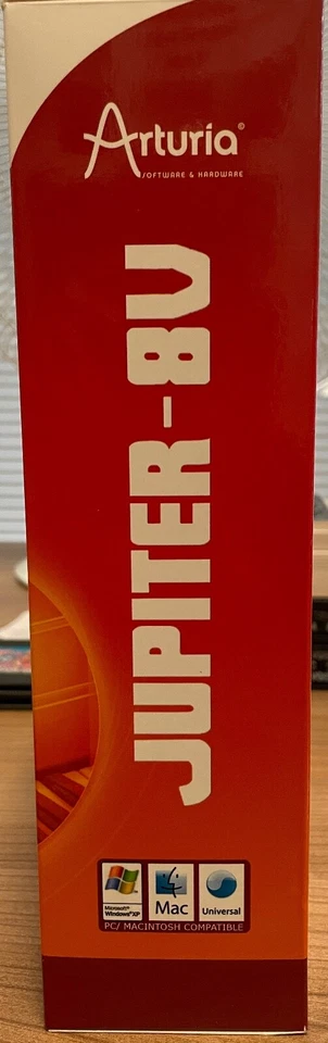 Arturia Jupiter 8V Vintage Synth Software in Original Box - MAC/PC - Image 3 of 4