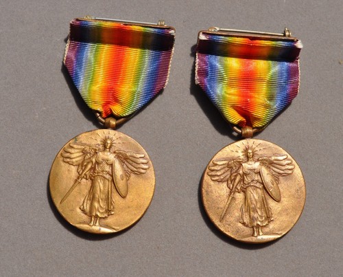 TWO WWI VICTORY MEDALS