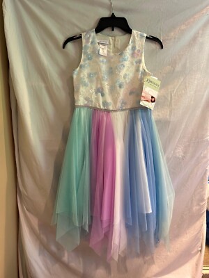 open lace back dress Mommy and Me Pastel Ombre Tiered Maxi Dress  Mia Belle Girls