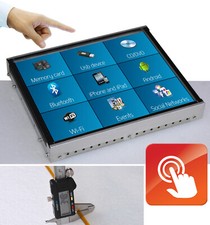 19" 48cm OPENFRAME MONITOR TOUCHSCREEN F&Uuml;R FOTOKIOSK INFOSTAND F&Uuml;R WIN 7 10 11
