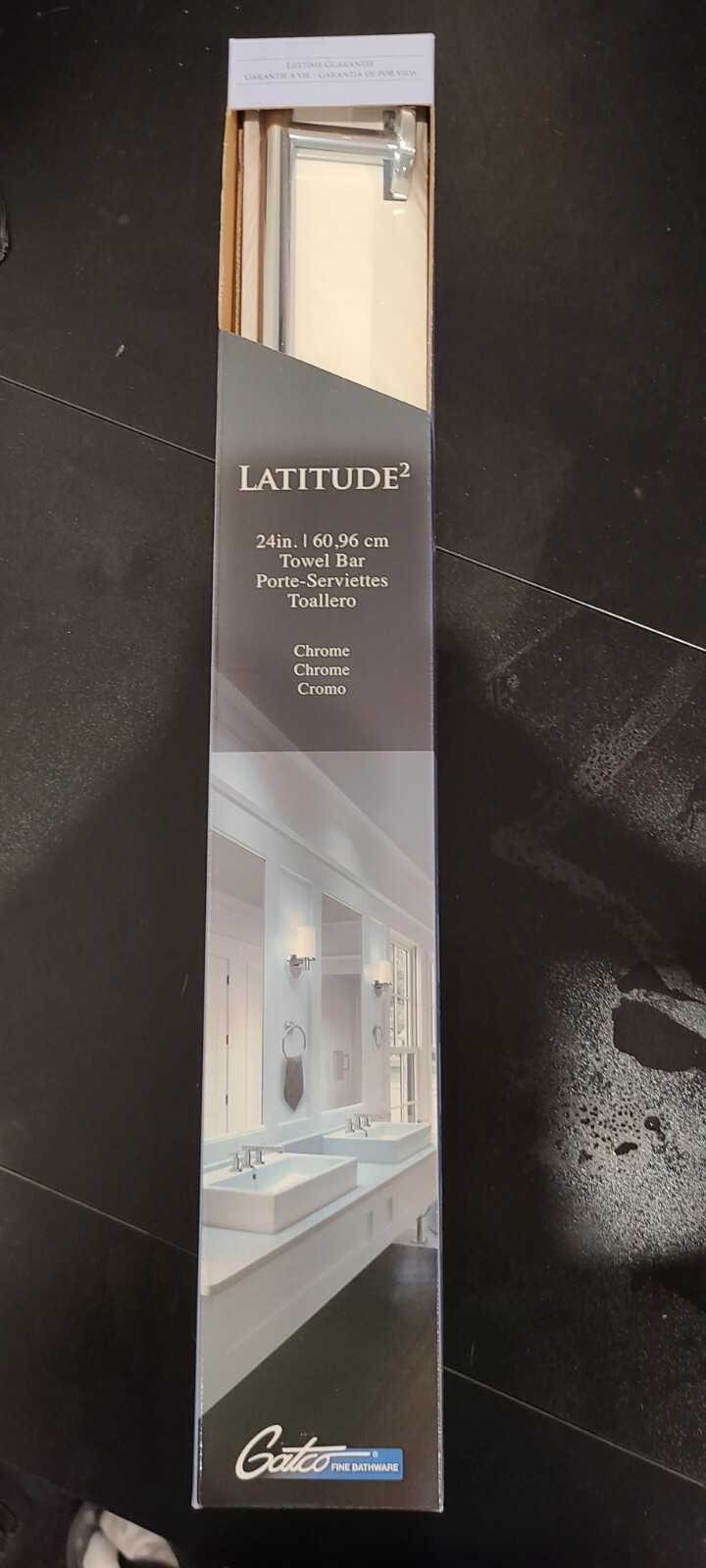 Gatco Latitude2 24-inch Towel Bar (Chrome)
