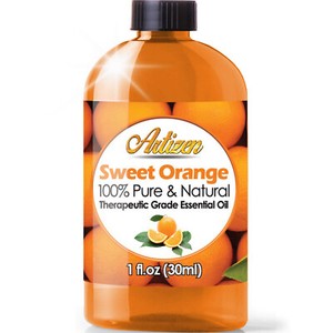 Artizen Sweet Orange Essential Oil (100% PURE & NATURAL - UNDILUTED) 1oz / 30ml - Click1Get2 Offers