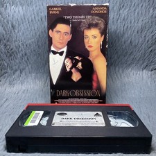 Dark Obsession VHS Tape 1991 Prism Gabriel Byrne Amanda Donohoe Thriller