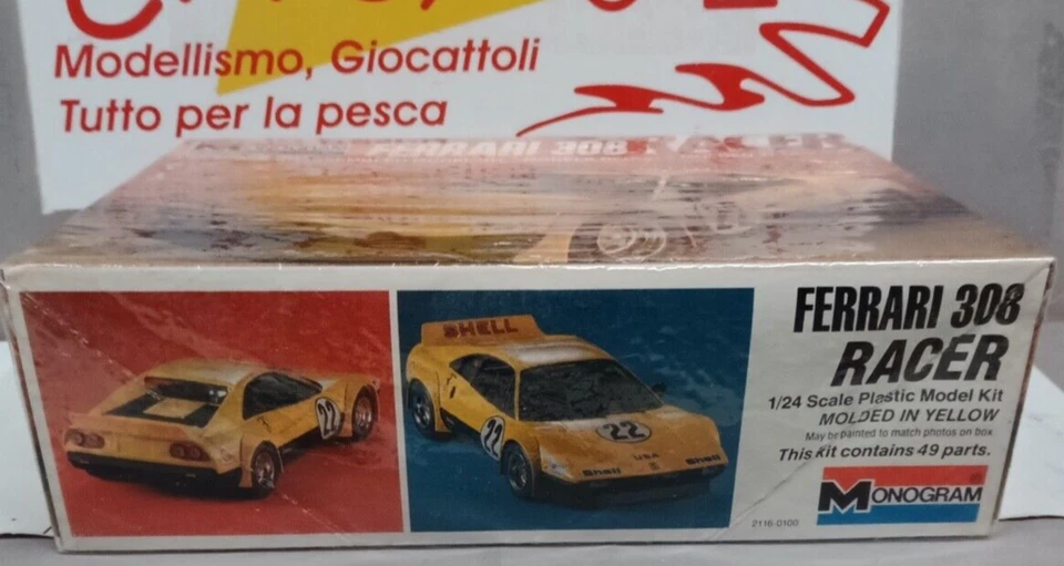 MONOGRAM 1/24 FERRARI 308 RACER VINTAGE 1980 - Immagine 2 di 2