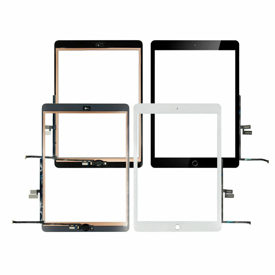 Touch Screen Digitizer Glass Replacement For iPad 8 2020 8th Gen 10.2" Home Lens - Image 3 of 4