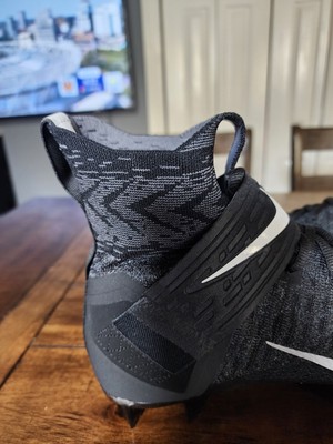 Size 14 - Nike Alpha Menace Elite 2 Wide Black White | eBay