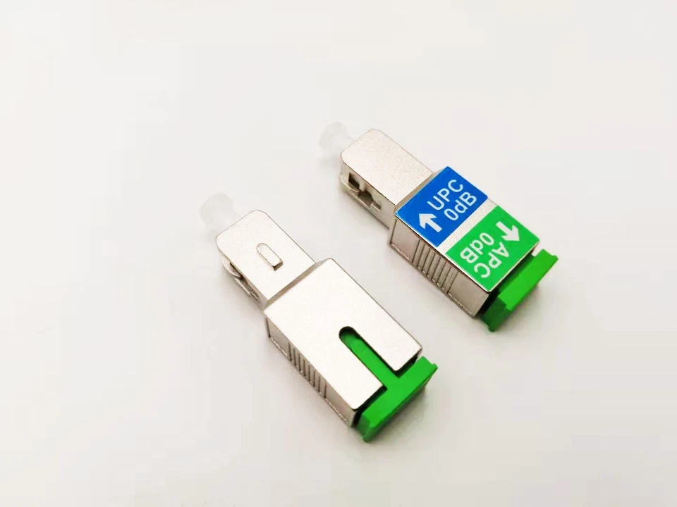 SC/UPC Male Transfer SC/APC Female Single Mode Simplex Hybrid Converter Adapter - Image 4 of 4