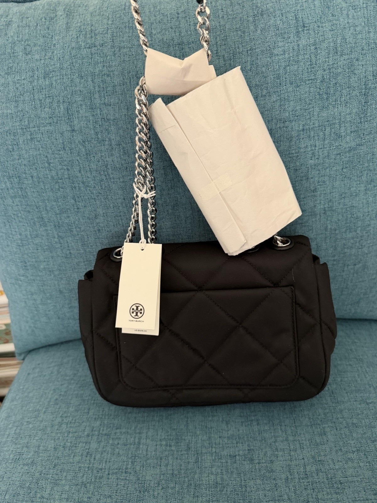 Tory Burch Black Nylon Bag — image 3