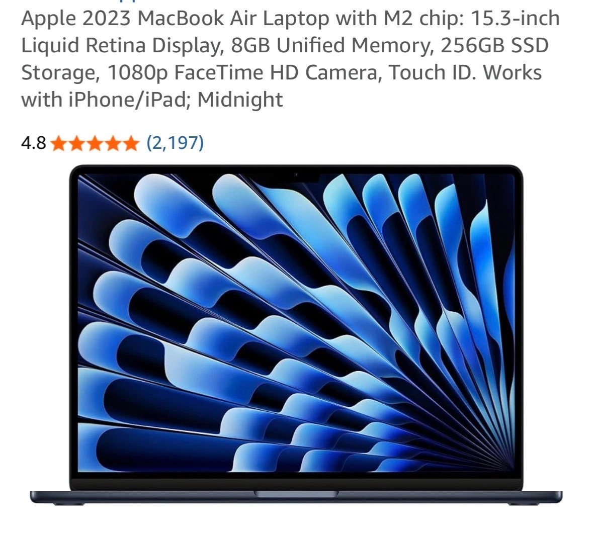 Apple MacBook Air 15 in 2023 for sale | eBay