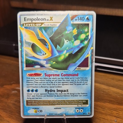 2007 POKEMON DIAMOND & PEARL BLACK STAR PROMO D&P COLL TINS #DP11 EMPOLEON LV.X