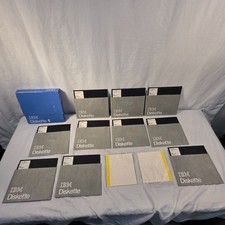 Vintage IBM Diskette 1 8 Inch Floppy Disks Box of 10 Blank Part No 2305830