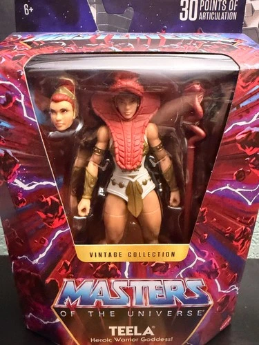 Mattel Masters of the Universe MOTU Walmart Vintage Collection TEELA He-man