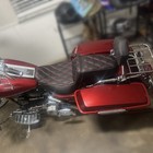 1 piece Step up Seat Front Rear Full For Harley Street Glide Road King 1997 2007