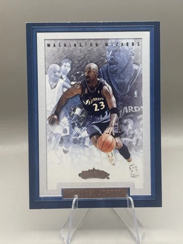 2002-2003 Michael Jordan Fleer Showcase Row 3 Wizards #1 NVP HOF Bulls