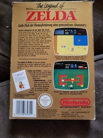 Nintendo NES Spiel The Legend of Zelda 1 in OVP Anleitung Karte NOE Boxed Game