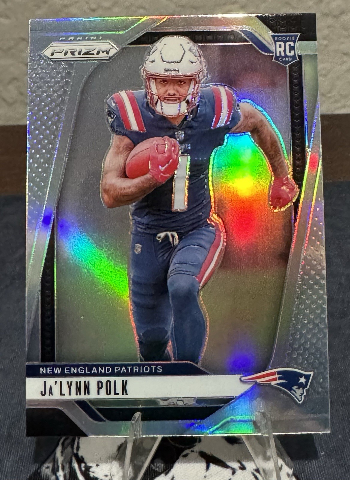 2024 Panini Prizm - Rookies Ja'Lynn Polk #339 Silver Prizm (RC)