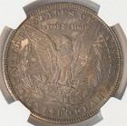 1880 S Morgan Silver Dollar MS 62 NGC $1 — photo 4
