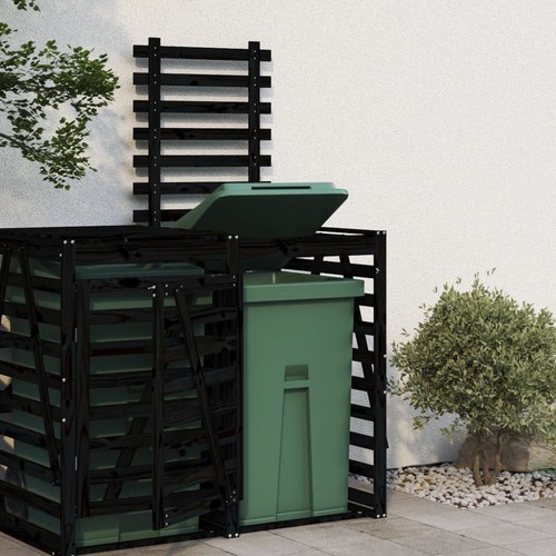 Containerberging verlengstuk massief grenenhout grijs pergola vidaXL - Afbeelding 3 van 84