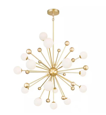 #ad CWI Lighting Element 17 Light Chandelier With Sun Gold Finish $549.95