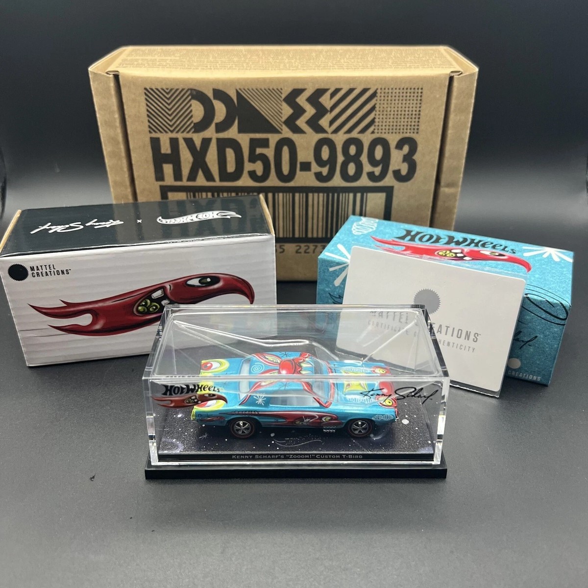 RLC限定／ホットウィール Kenny Scharf Custom T-Bird Hot Wheels Collectors RLC Exclusive Kenny Scharf Custom T-Bird | eBay
