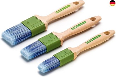 Colorus Flachpinsel Set 3-teilig (30 mm 40 mm 50 mm) ? Premium Lackierpinsel