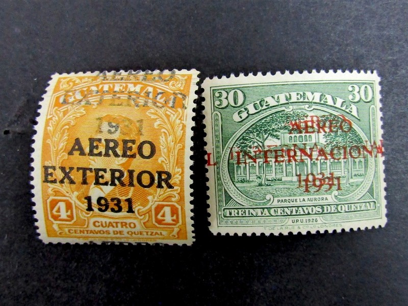 nystamps Guatemala Stamp Double Error €120 U19y2268