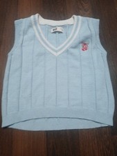 So Girls Light Blue Sweater Vest Size 10
