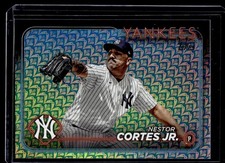 2024 Topps Series 1 Holiday Base Foil Nestor Cortes Jr. New York Yankees #51