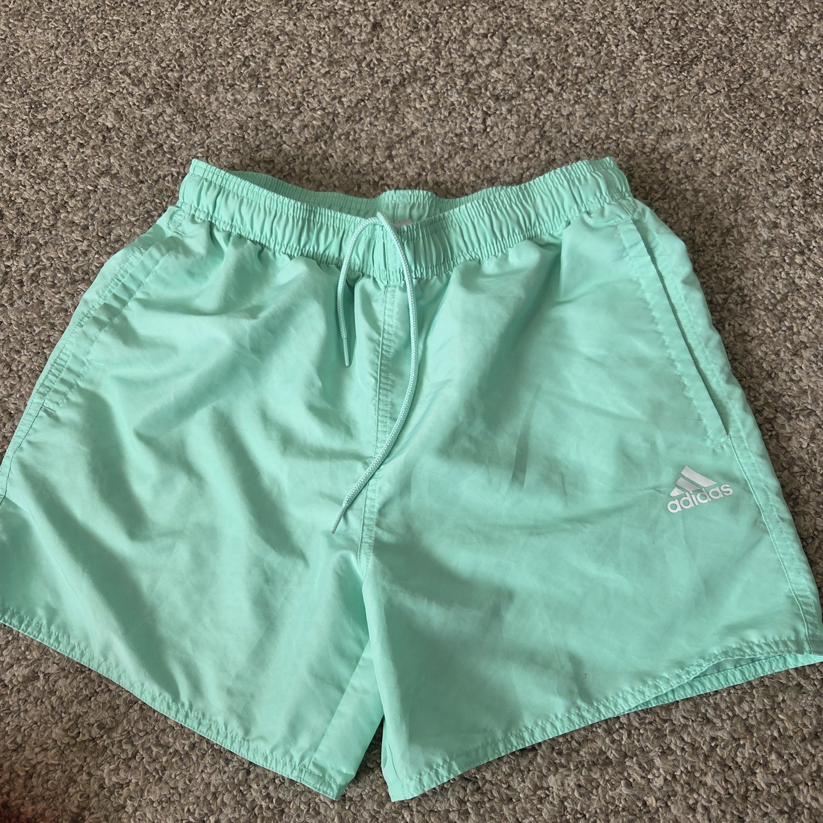 Adidas Primegreen Performance Solid Swim Trunks 5… - image 2