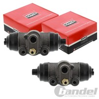 2X Mapco Radbremszylinder Hinten Passend FüR Hyundai Accent KIA RIO Shuma