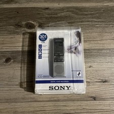 SONY Digital Voice Recorder ICD-P620  261 hours, Easy MP3 Conversion BRAND NEW