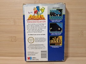 Digger T.Rock: The Legend Of The Lost City Nintendo NES Boxed