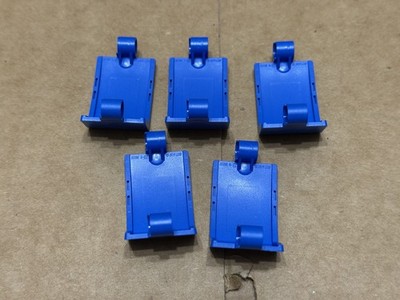 LEGO Parts - Blue Technic, Panel Curved 3 x 5 x 3 - No 24116 - QTY 5