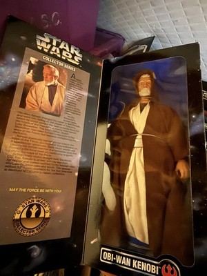 Star Wars Collector Series Obi-Wan Kenobi Figure Doll Rebel Alliance Kenner 1996