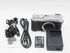 Fujifilm Fuji X Series X-E1 16.3MP Digital SLR Camera Body Silver 477619