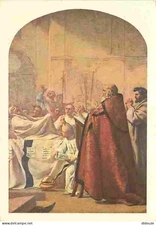 Art - Painting - Eustace the Sweat - Raymond Diocres speaking after his death - CPM