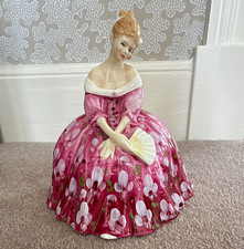 Royal Doulton Victoria Ceramic Lady Figurine