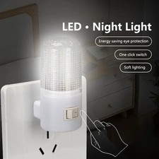 LED Night Light US Plug Energy Saving Lamp Bedroom Hallway Bedside Light - USA