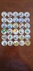 Civil War, Iraqi War, Desert Storm Colorized Half Dollars Lot of 30