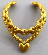 Collier mode mini marques ZURU jouet doré bijoux de collection