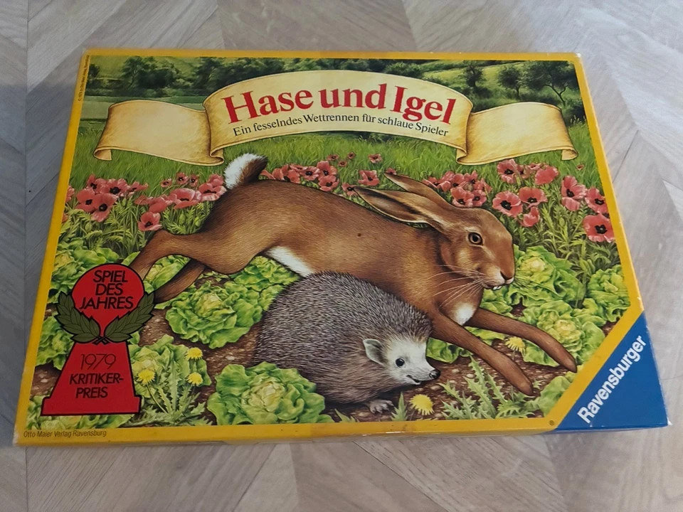 Gesellschaftsspiel Hase Und Igel 1978 Ravensburger Spiel Des Jahres - Bild 1 von 4
