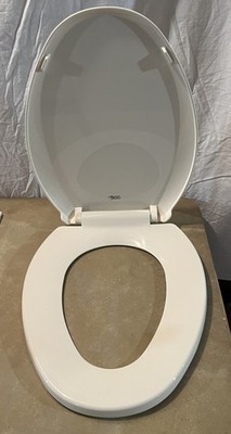 American Standard 5257A65C.222 Elongated Toilet Seat Soft Close  Linen/Biscuit