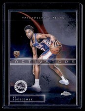 2025-26 Topps Chrome Activators Rookie VJ Edgecombe Philadelphia 76ers