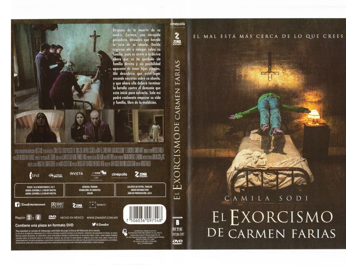 EL EXORCISMO DE CARMEN FAR AS DVD