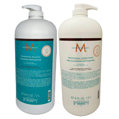 Moroccanoil Professional Shampoo & Conditioner 67.6 oz 2 LITER DUO