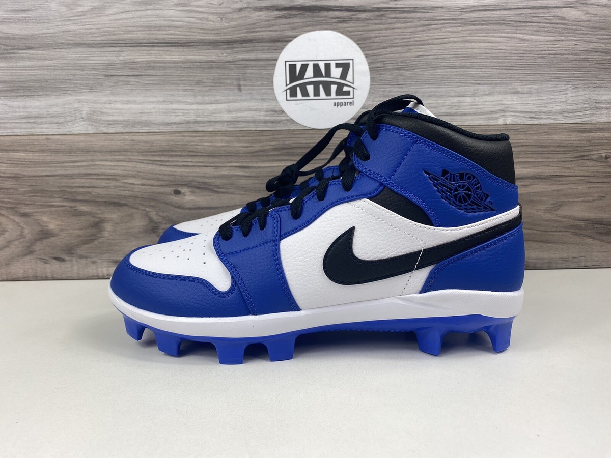 日本未販売 Nike Jordan1スパイク 青/白/黒 Size13 Nike Air Jordan 1 Retro MCS Game Royal Blue Black White AV5354 411